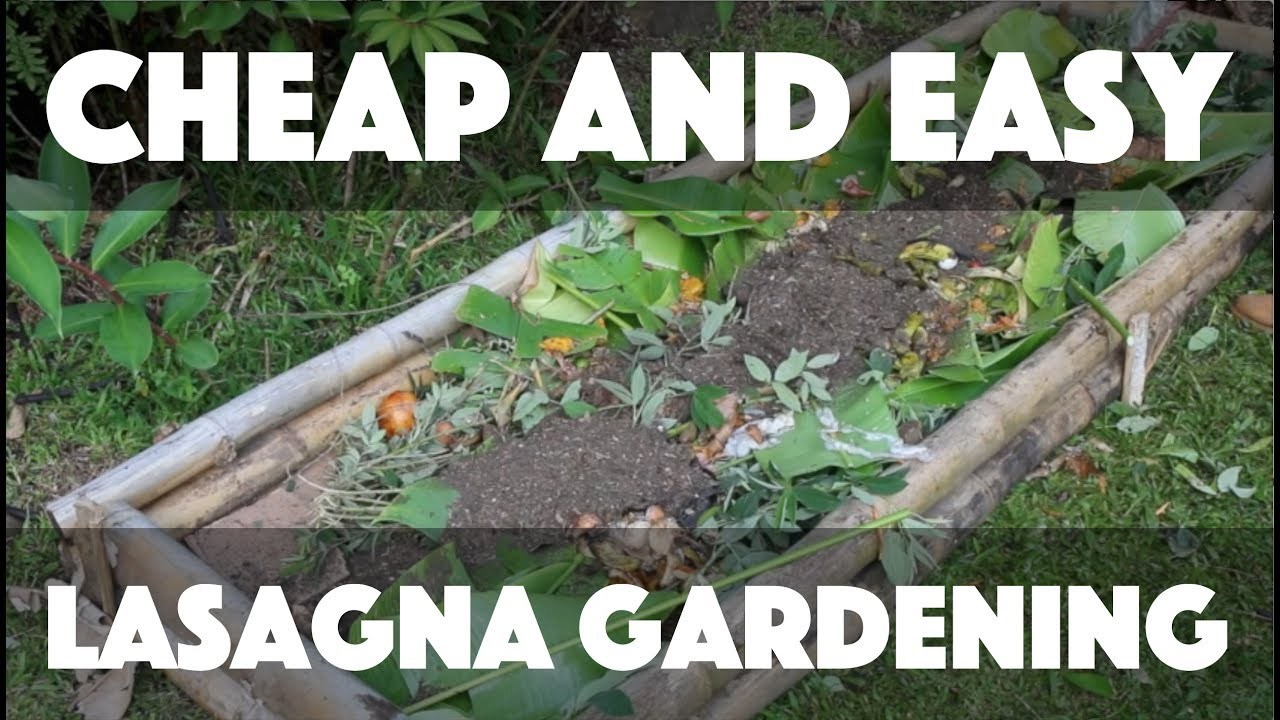 How To Build A No Dig Garden For Free...