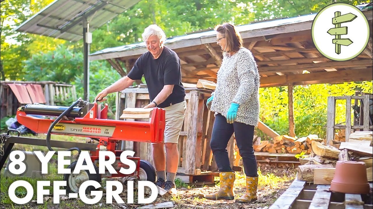 Retired Couple Living Off-Grid Share Their 8-Year Experience...