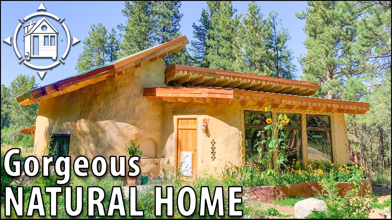 Family’s Magical Cob House Made From Earth, Sand & Straw...