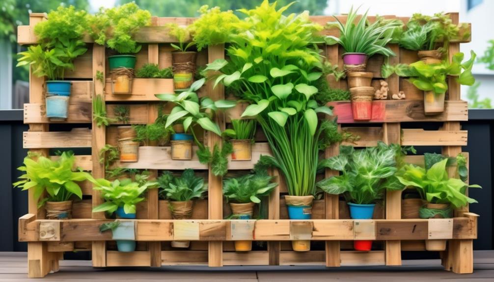 creative repurposed plant containers