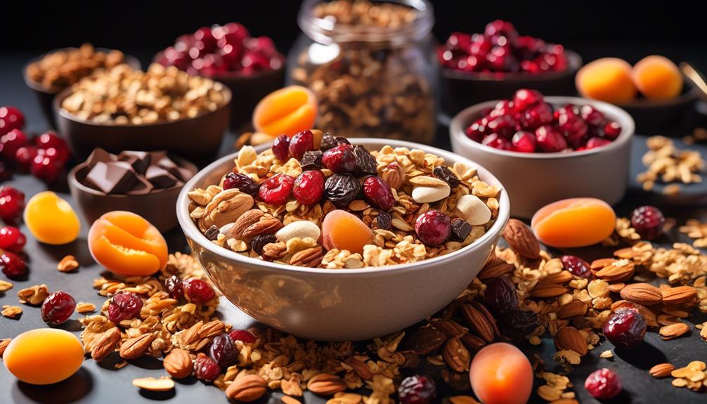 customize your granola mix ins