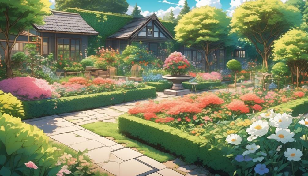 garden organization with marie kondo