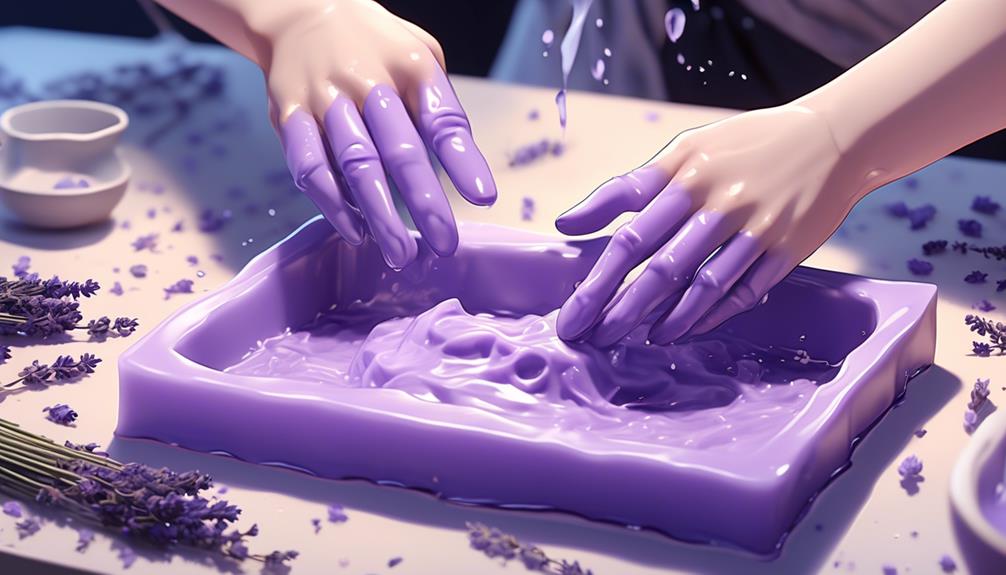 homemade lavender soap instructions