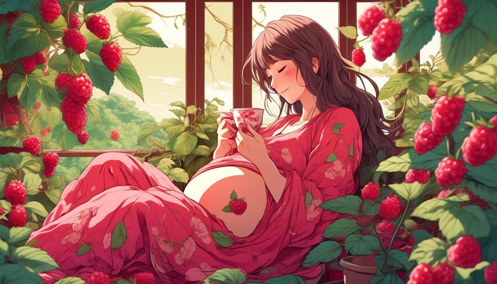 pregnancy and red raspberry tea