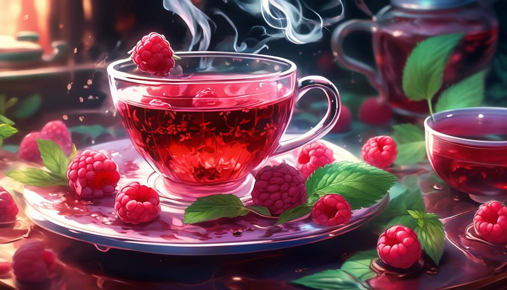 red raspberry leaf tea