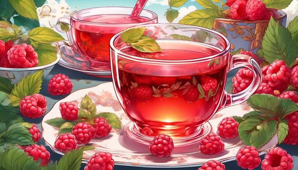 red raspberry leaf tea s nutrition