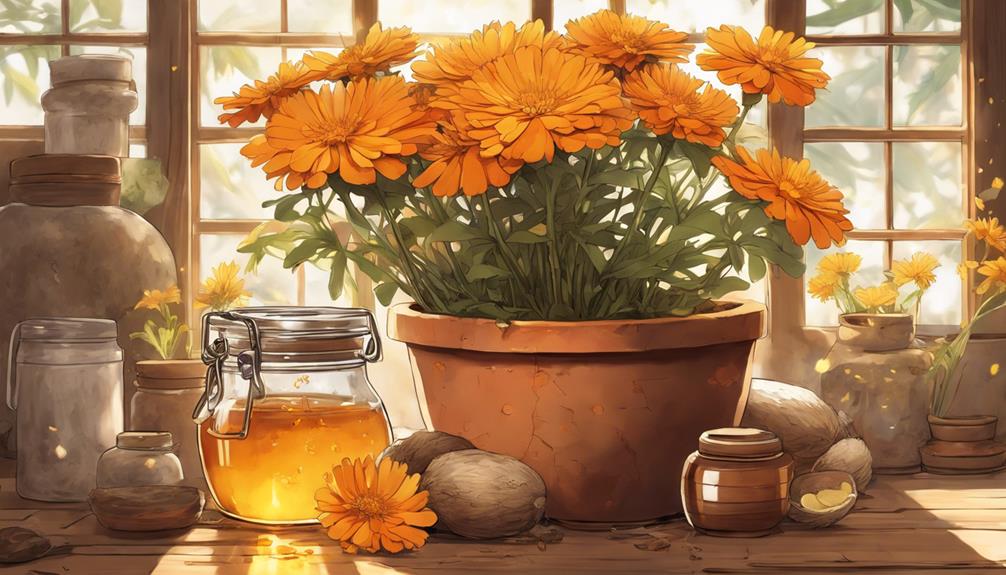 healing properties of calendula