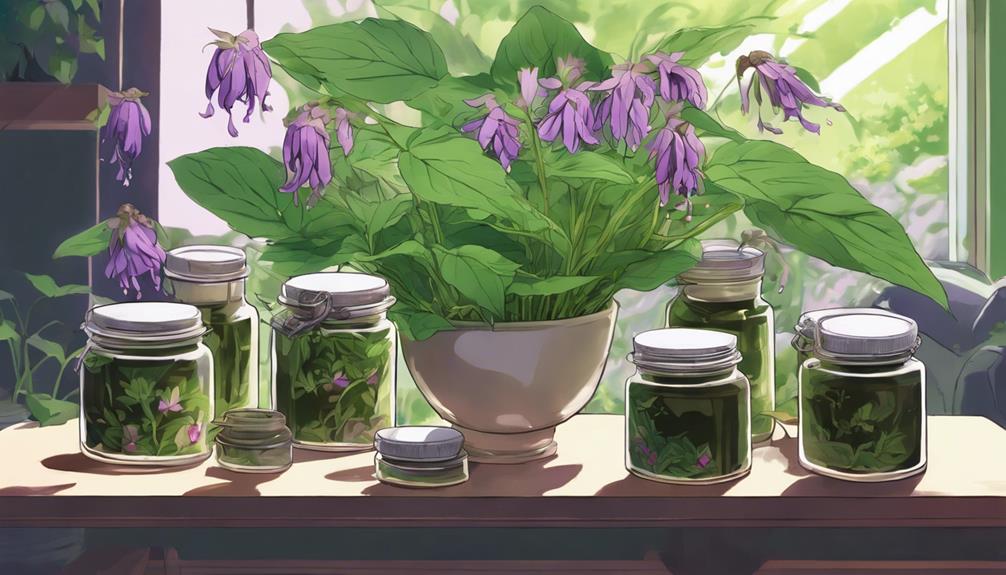 healing properties of comfrey