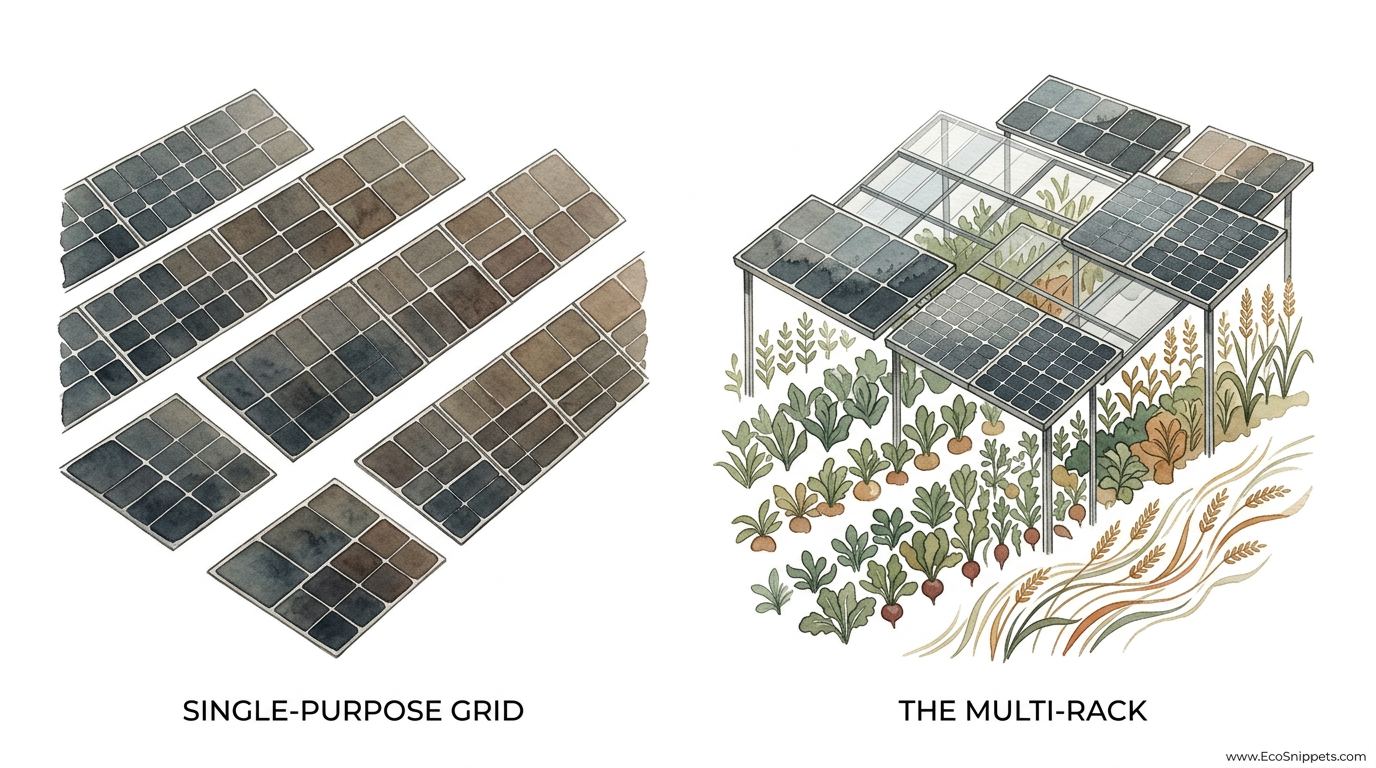 Agrivoltaic Solar Garden Design