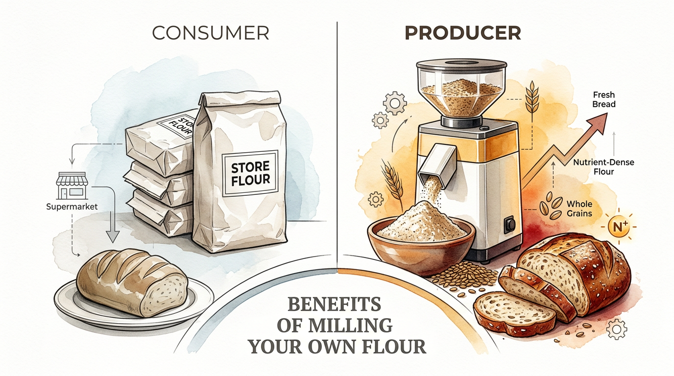 Benefits Of Milling Your Own Flour