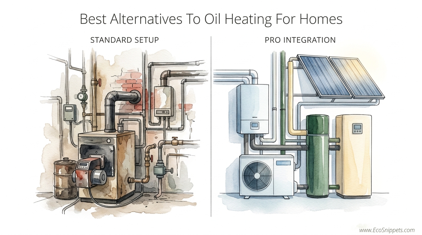 Best Alternatives To Oil Heating For Homes