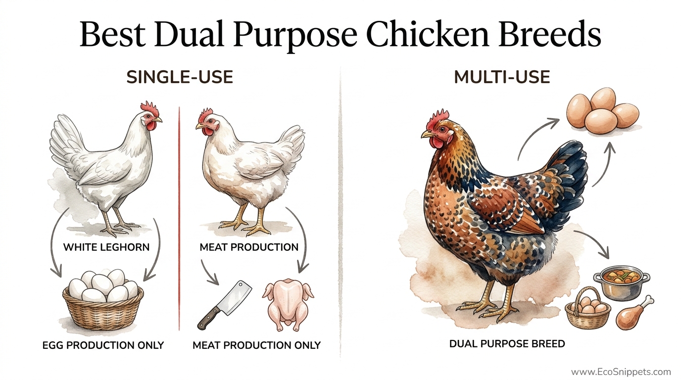 Best Dual Purpose Chicken Breeds