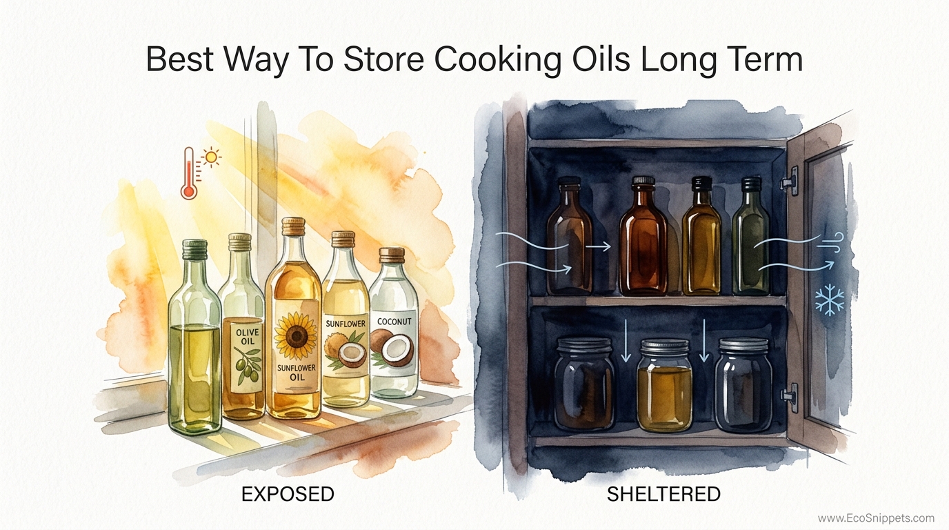 Best Way To Store Cooking Oils Long Term
