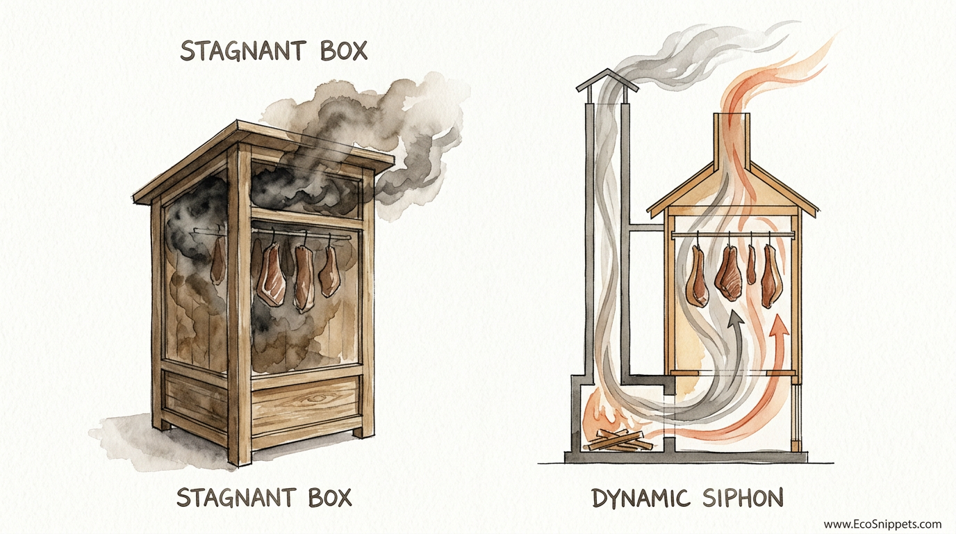 Building A Thermal Siphon Smokehouse For Meat