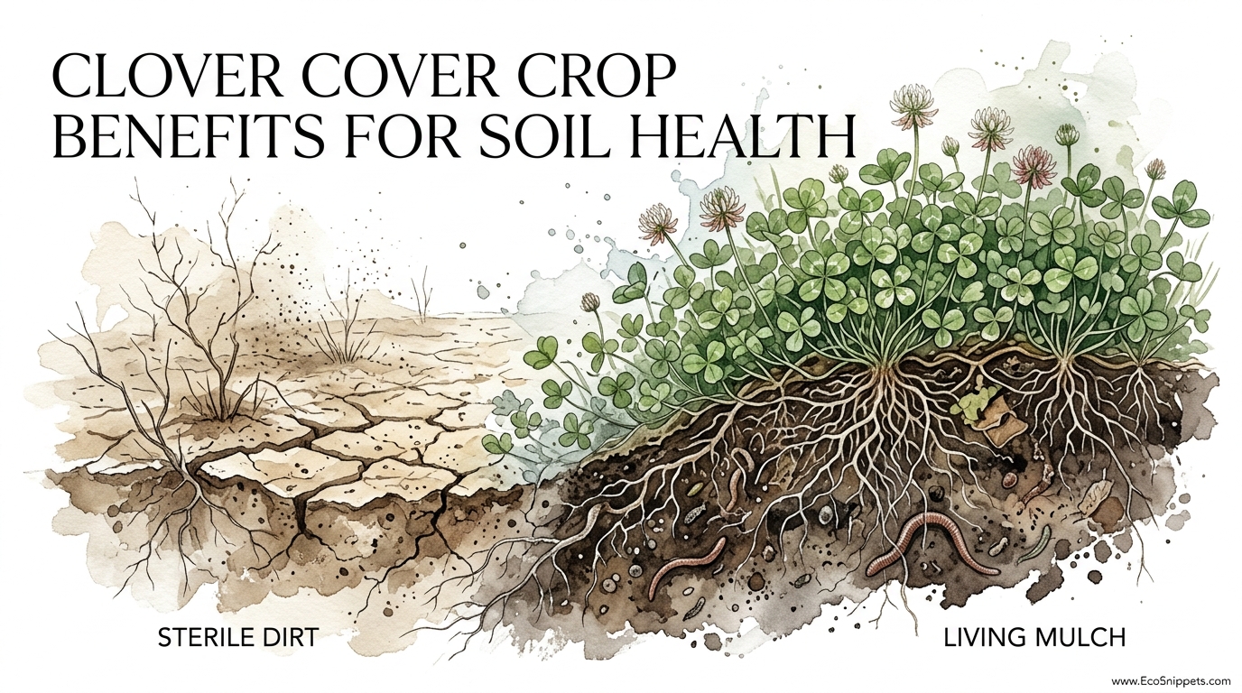 Clover Cover Crop Benefits For Soil Health