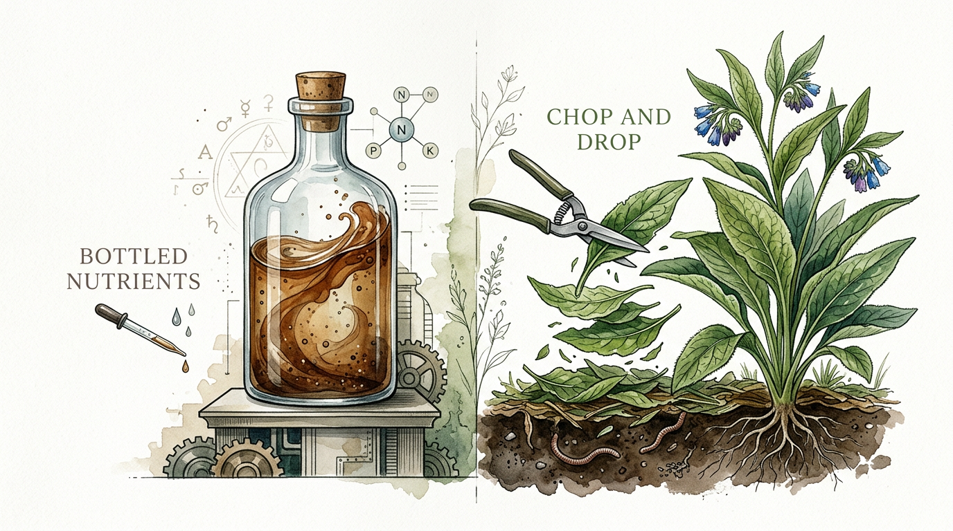 Comfrey Chop And Drop Fertilizer