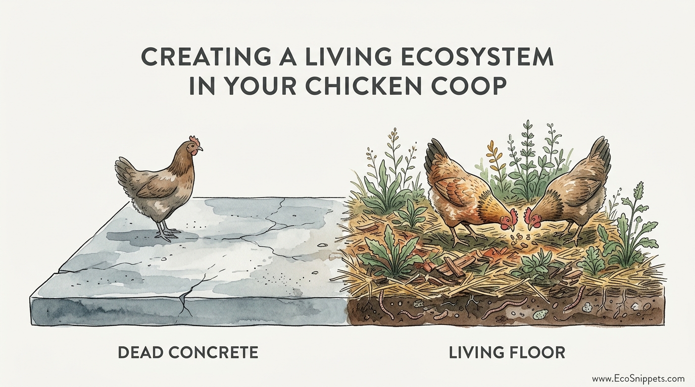 Creating A Living Ecosystem In Your Chicken Coop