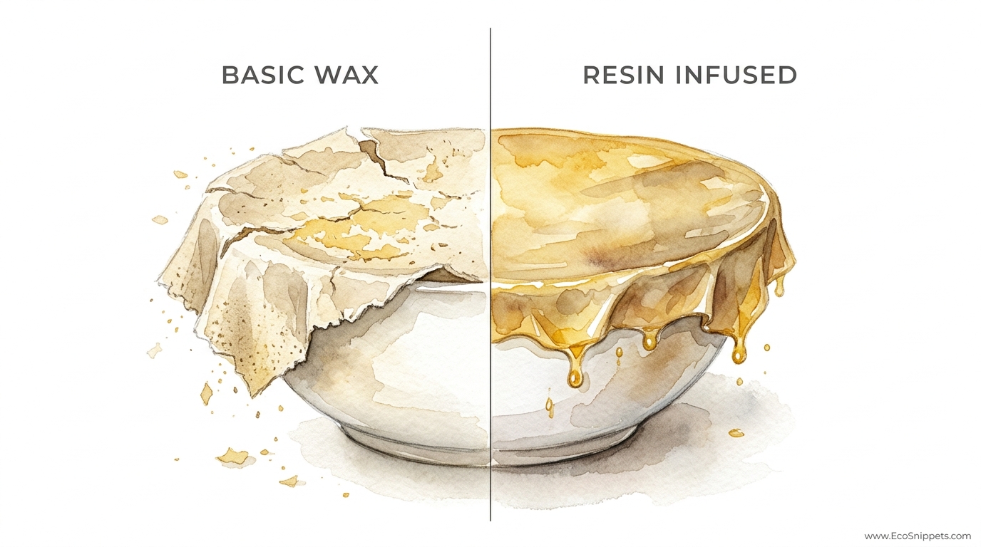 DIY Beeswax Wraps That Actually Stick