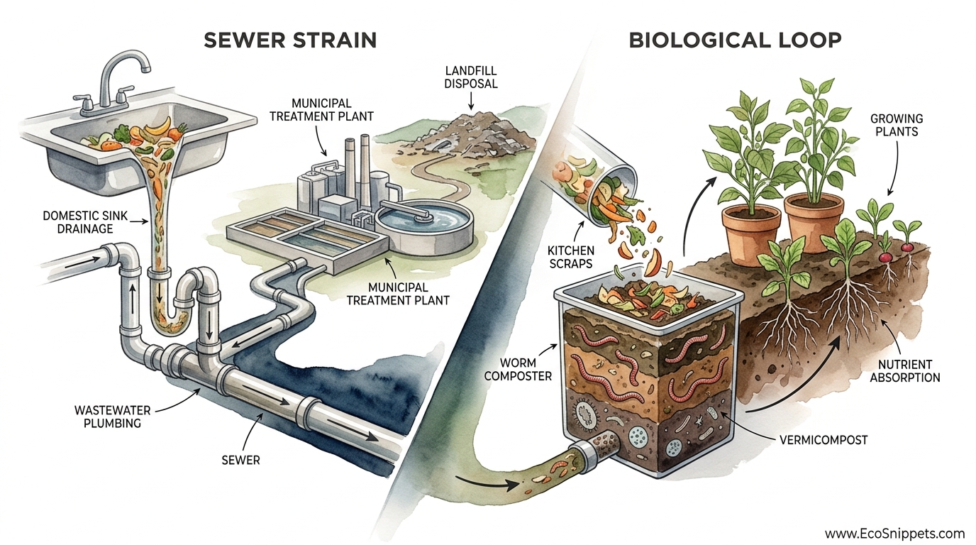 DIY Under Sink Worm Composter