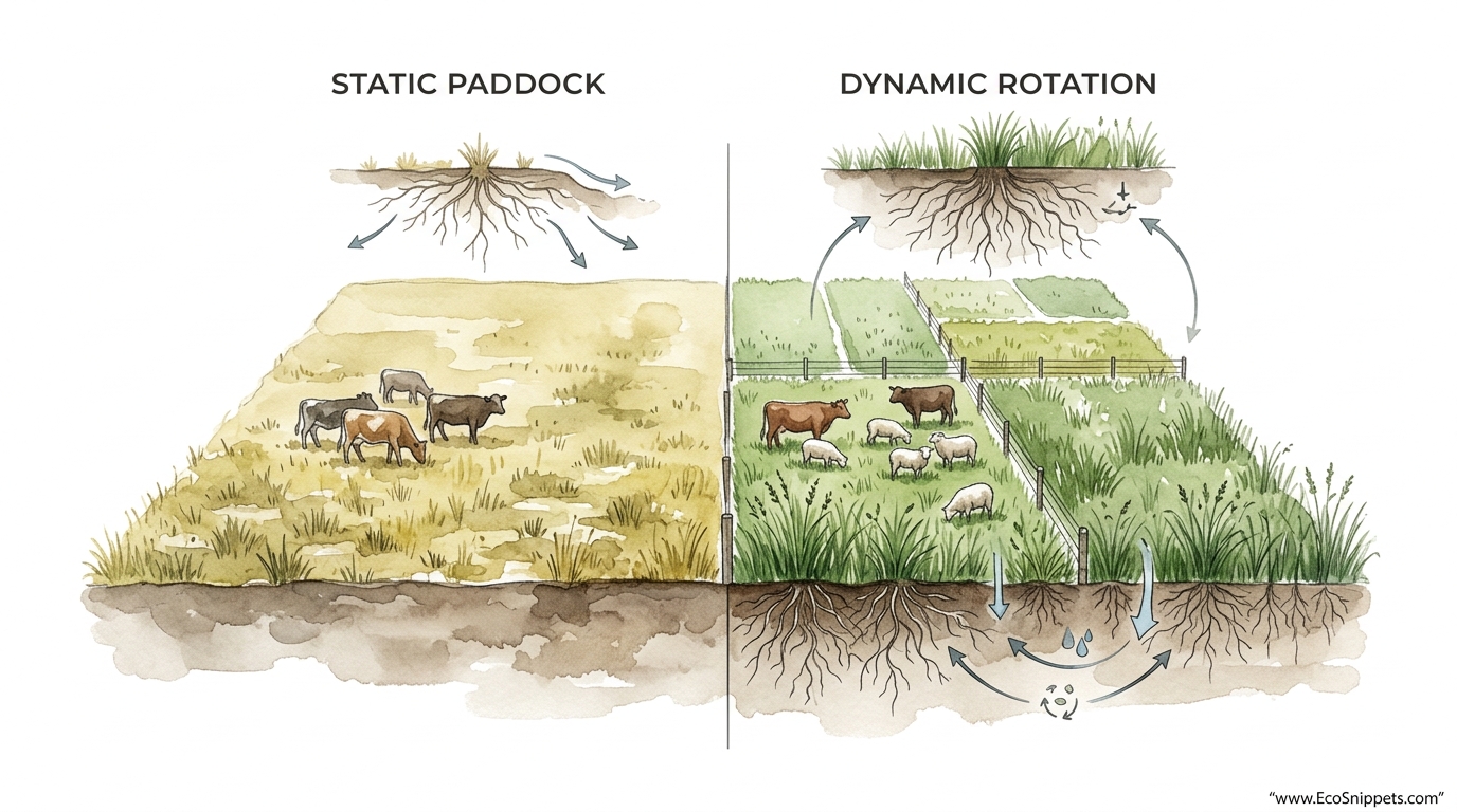 Dynamic Pasture Management For Soil Health