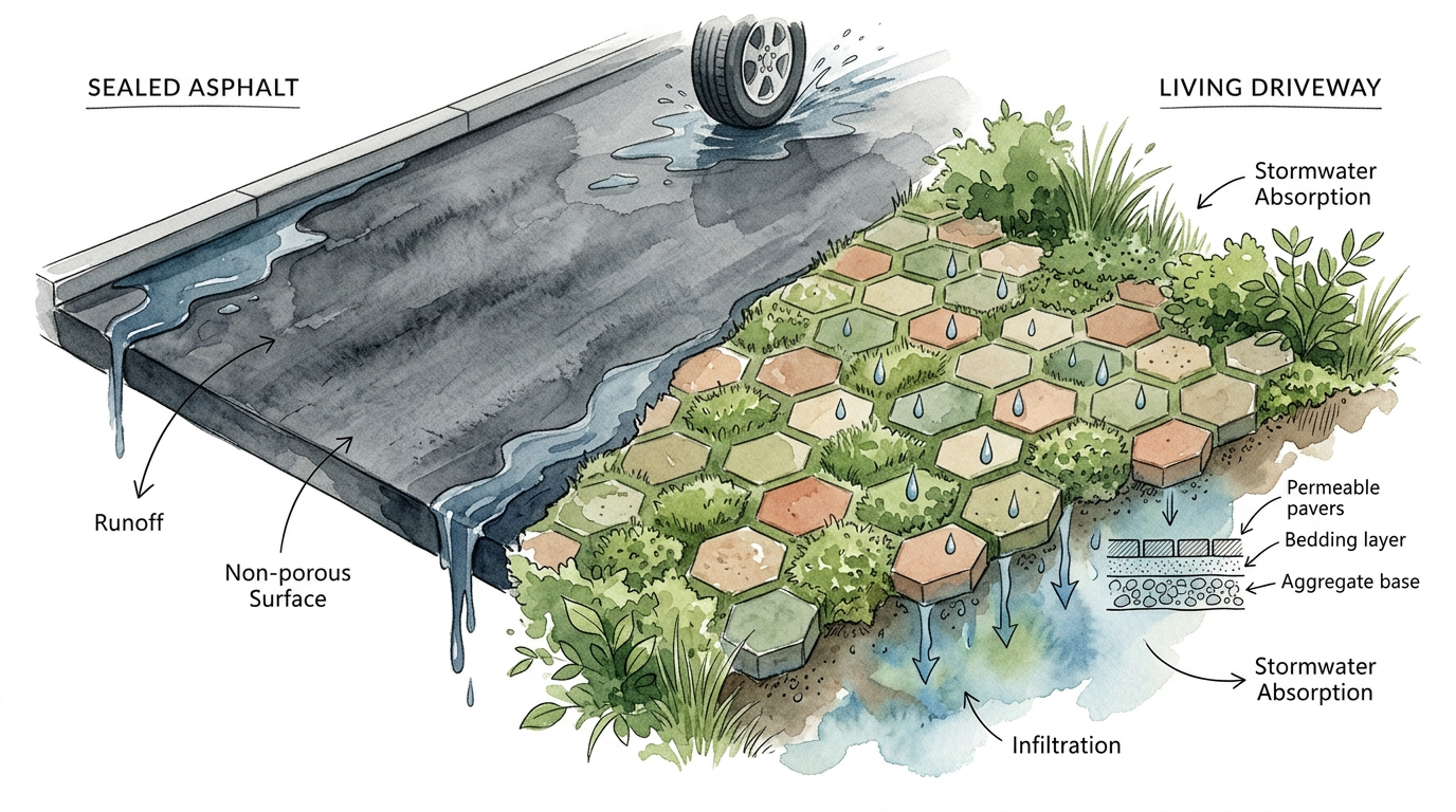 Eco-friendly Permeable Driveway Systems