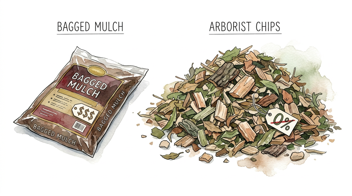 Free Wood Chips For Garden Mulch