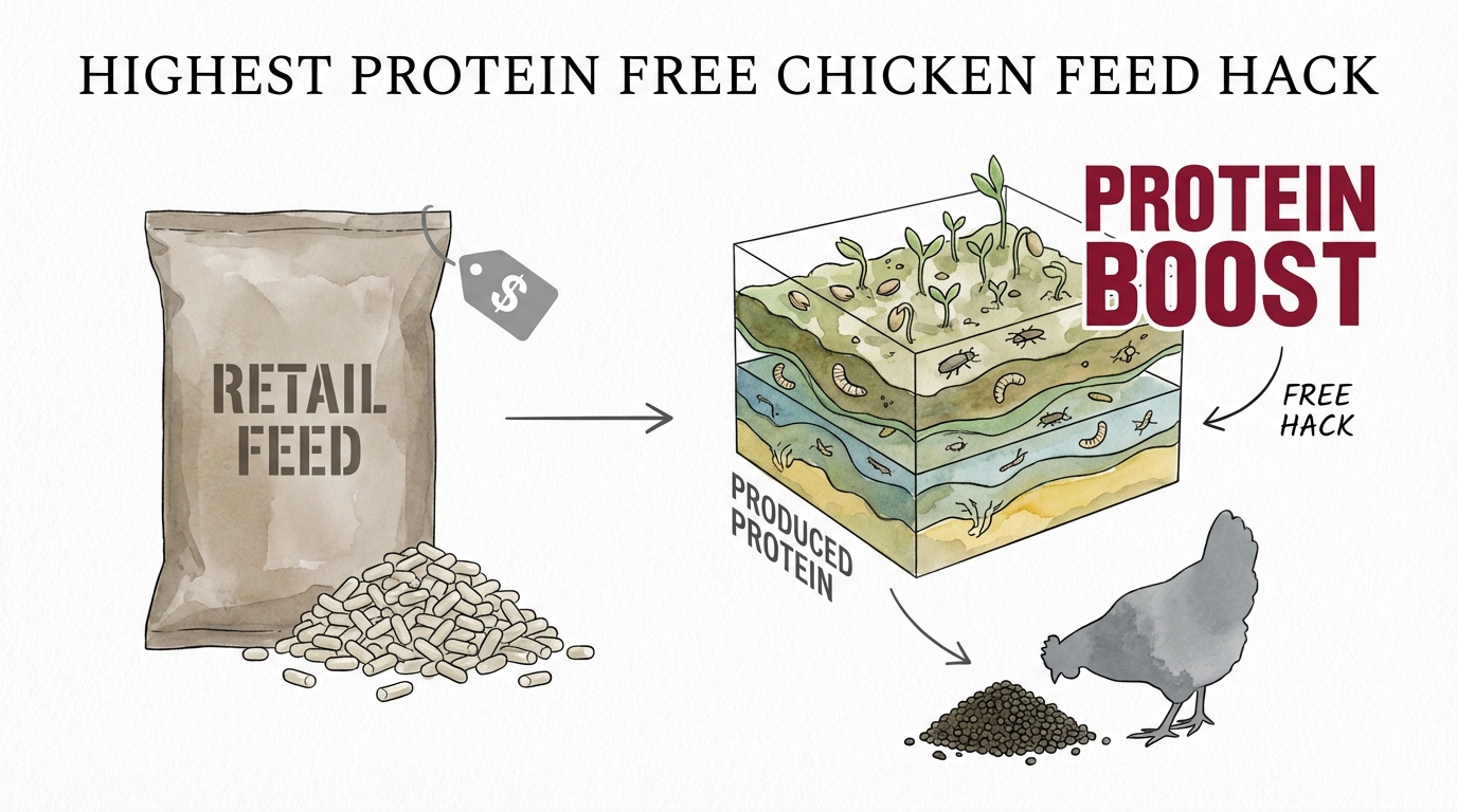 Highest Protein Free Chicken Feed Hack