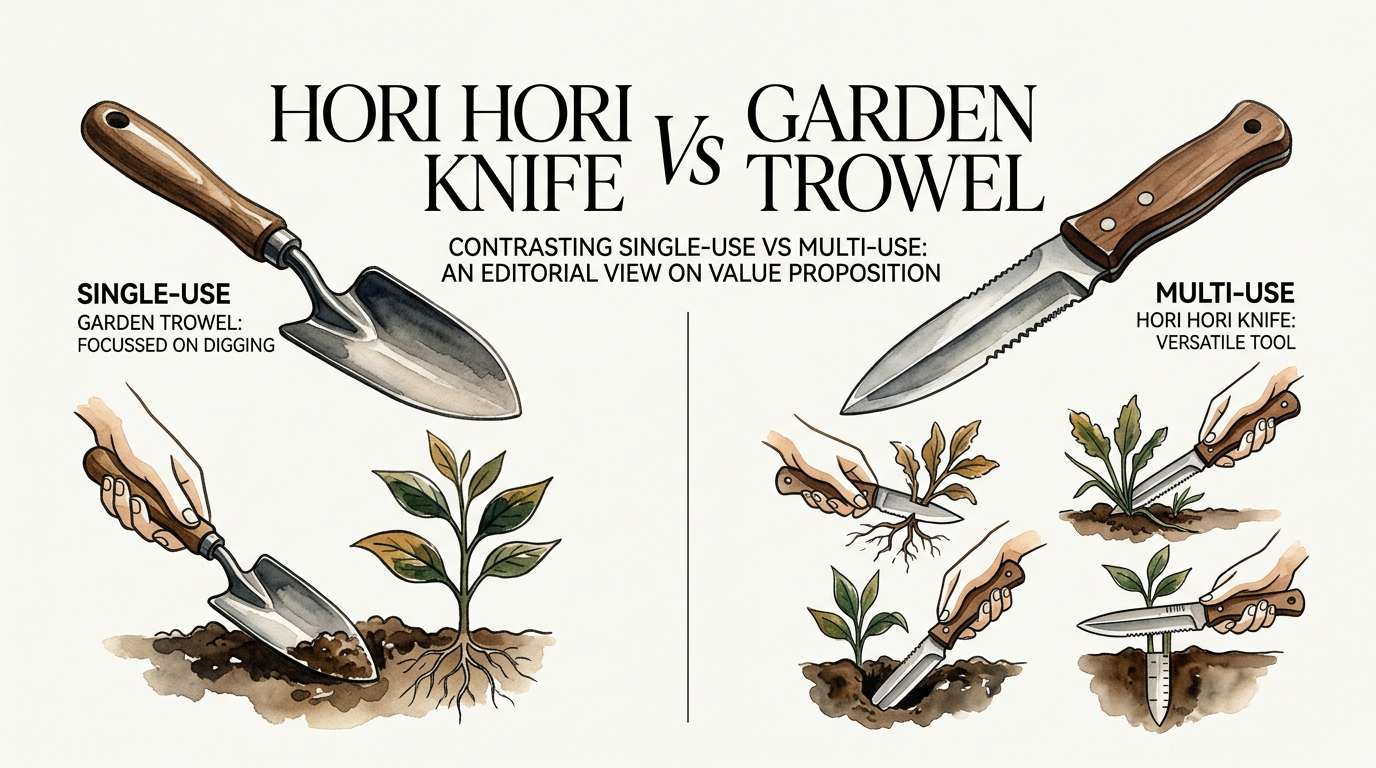 Hori Hori Knife Vs Garden Trowel