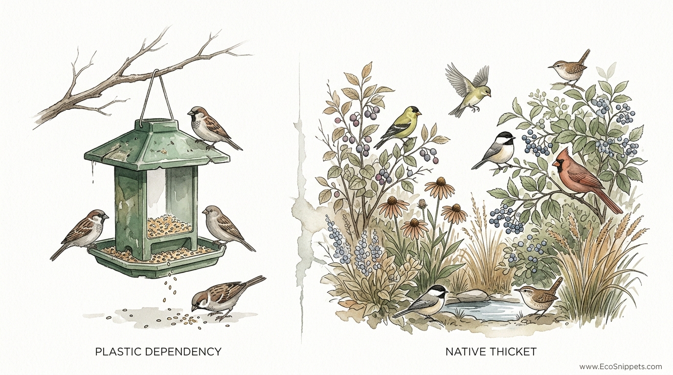 How To Attract Birds Without Birdseed