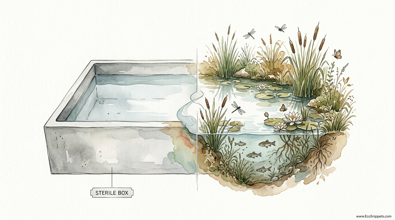How To Build A Living Pool For Water Storage