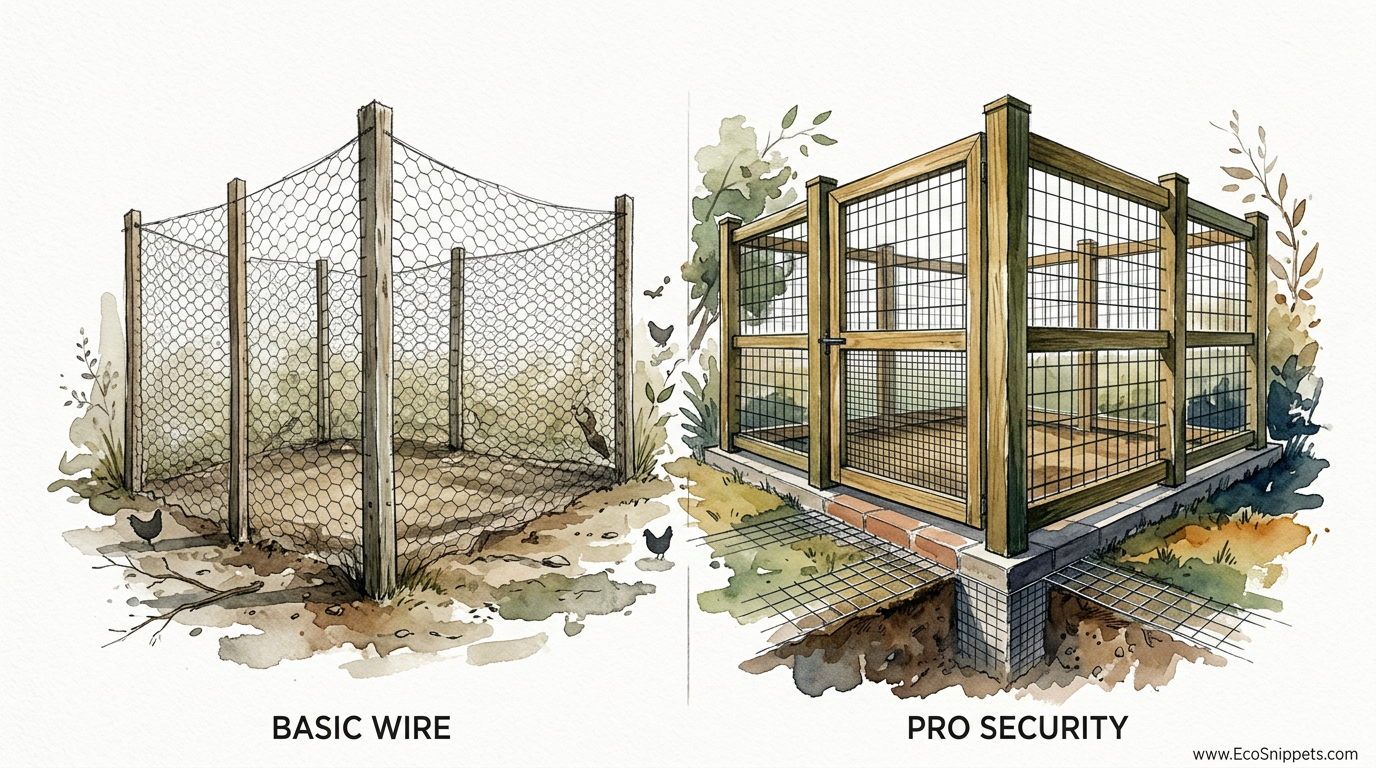 How To Build A Predator Proof Chicken Run