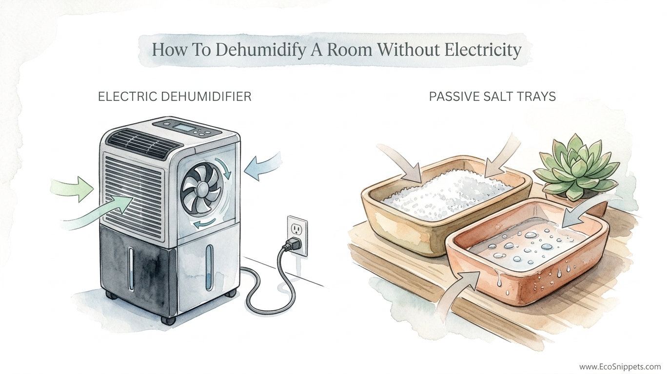 How To Dehumidify A Room Without Electricity