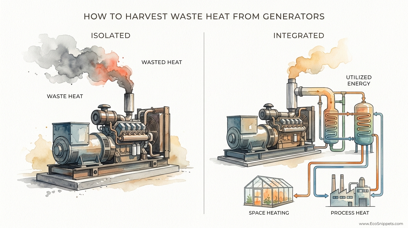 How To Harvest Waste Heat From Generators