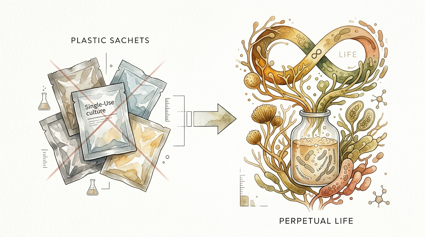 How To Make A Perpetual Cheese Starter