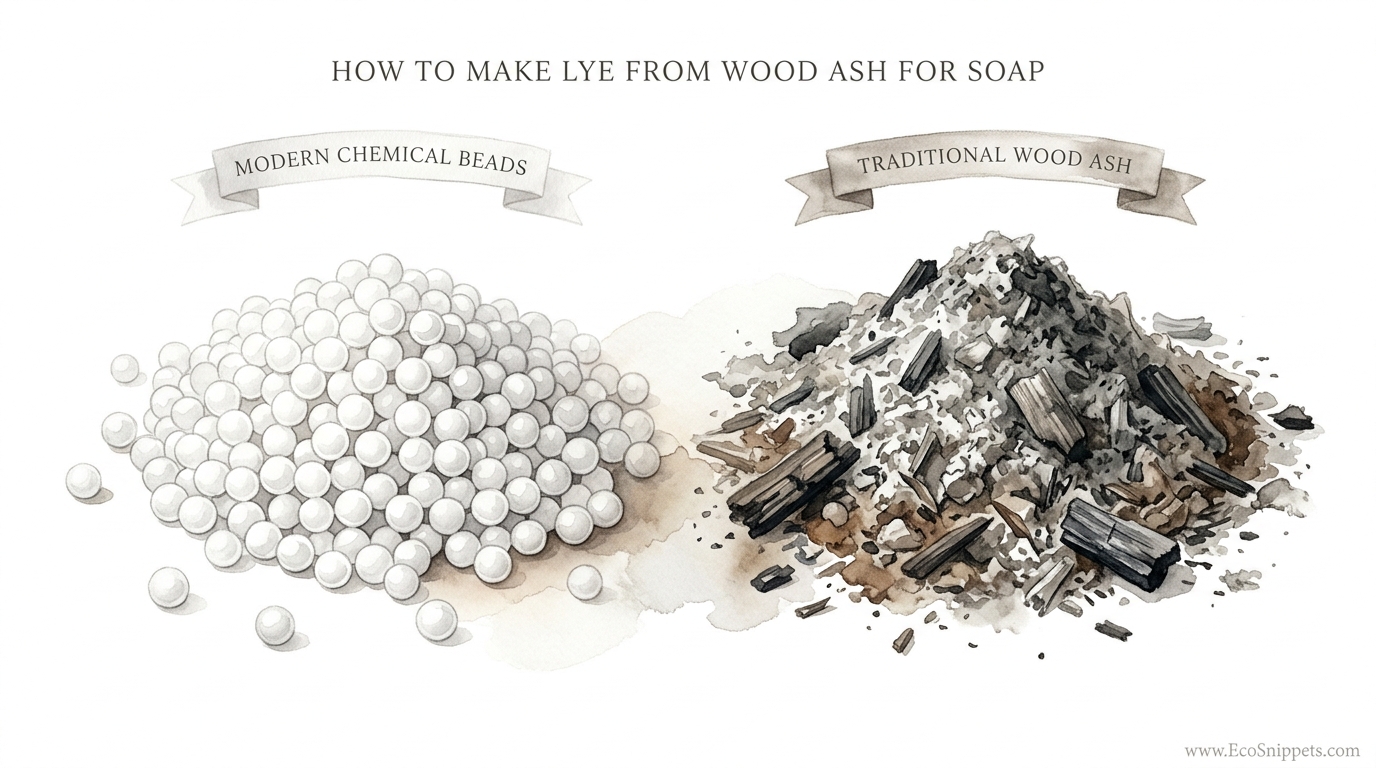 How To Make Lye From Wood Ash For Soap