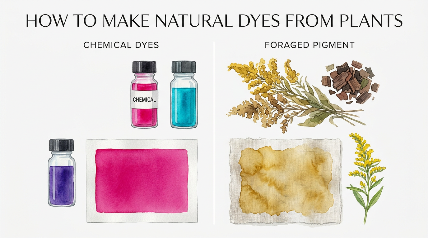 How To Make Natural Dyes From Plants