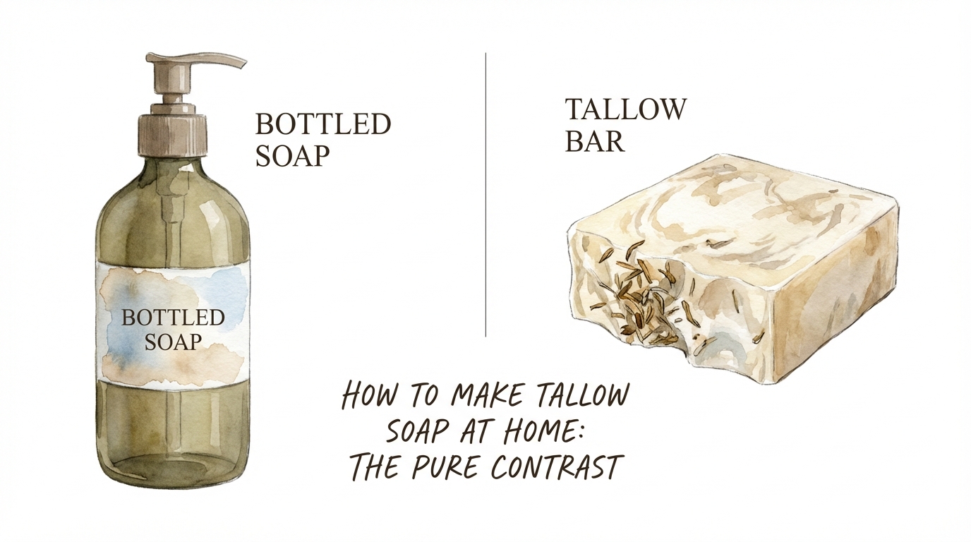 How To Make Tallow Soap At Home