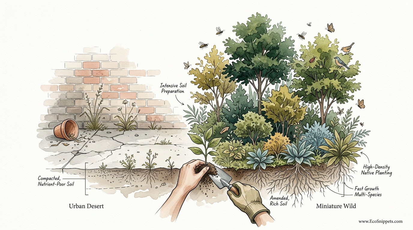 How To Plant A Miyawaki Forest In Your Backyard