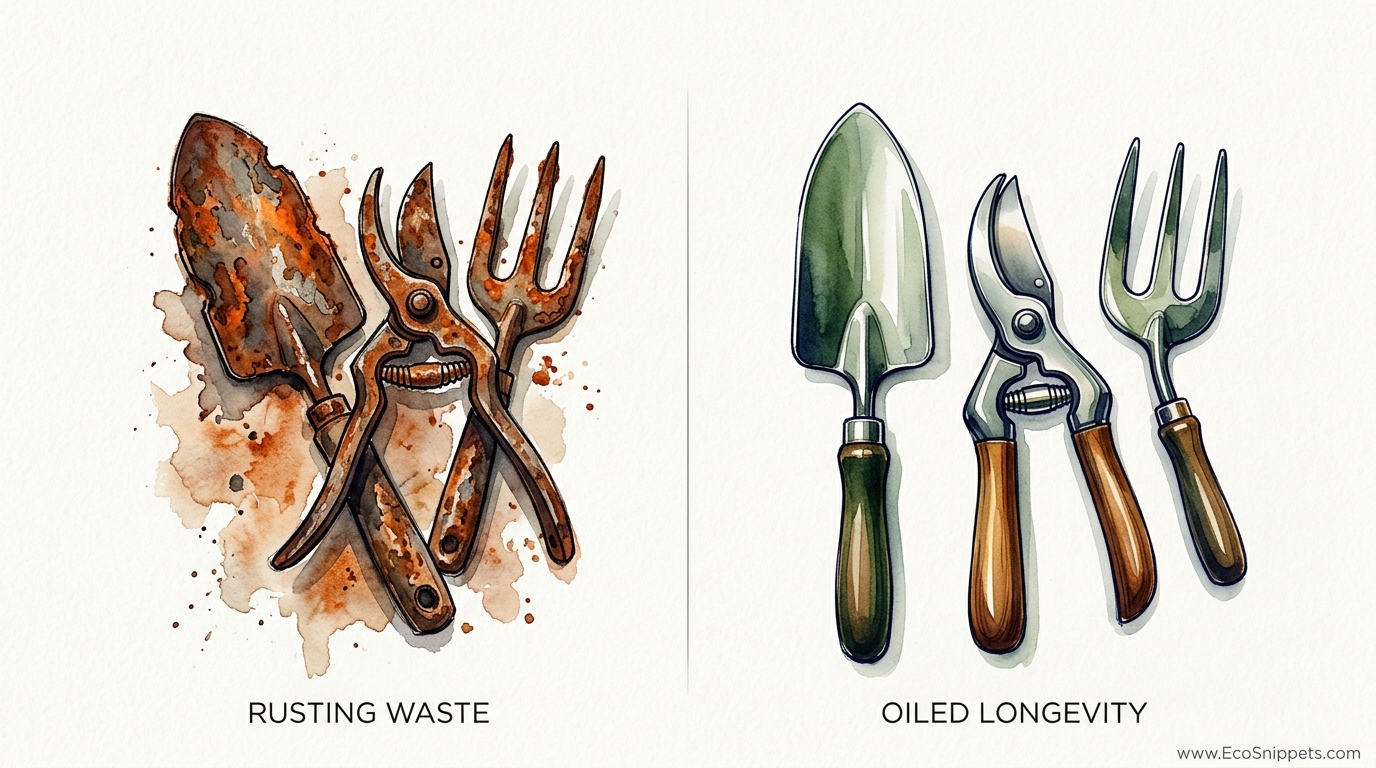 How To Prevent Garden Tool Rust Forever
