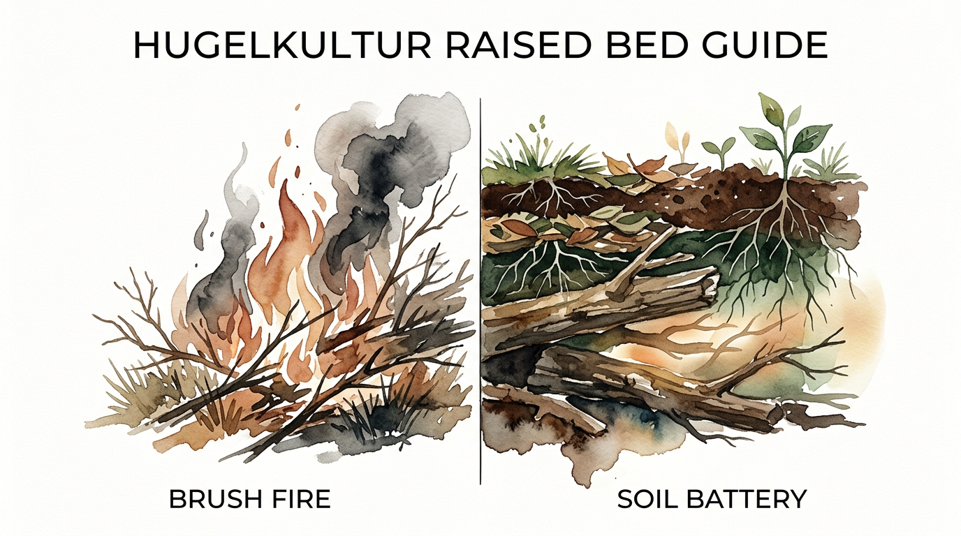 Hugelkultur Raised Bed Guide