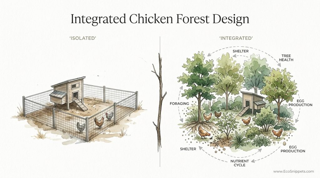 Integrated Chicken Forest Design