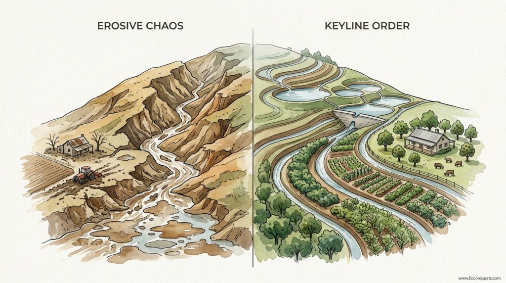 Keyline Planting Keyline Design For Water Management On The Homestead