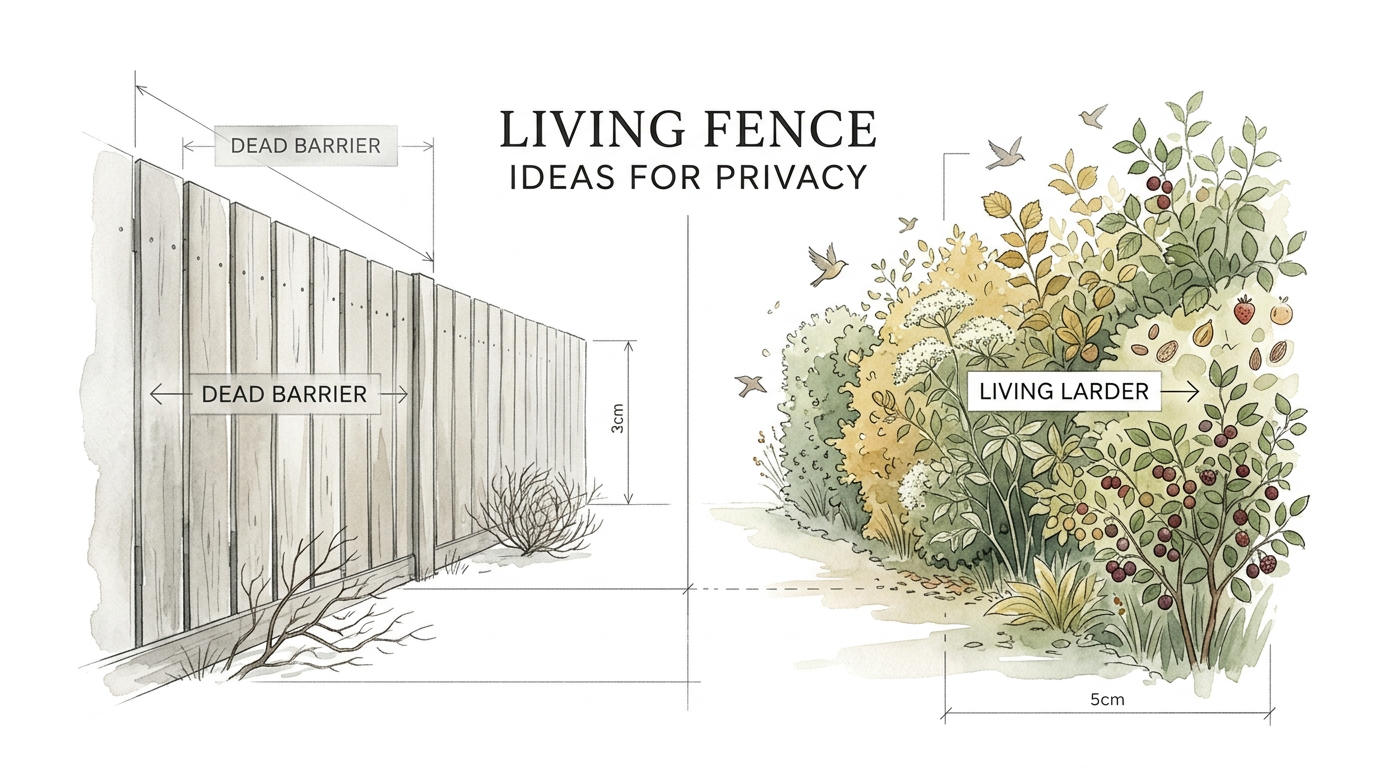 Living Fence Ideas For Privacy