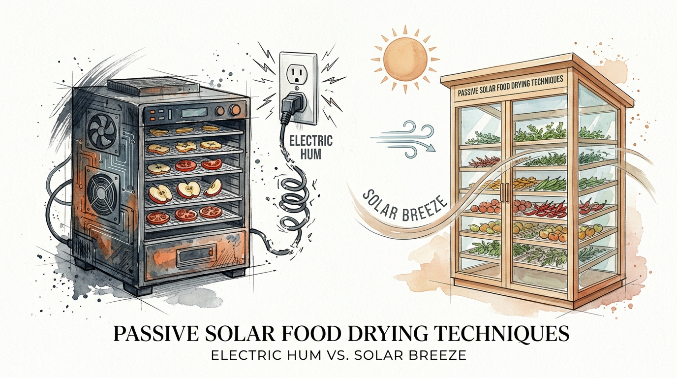 Passive Solar Food Drying Techniques