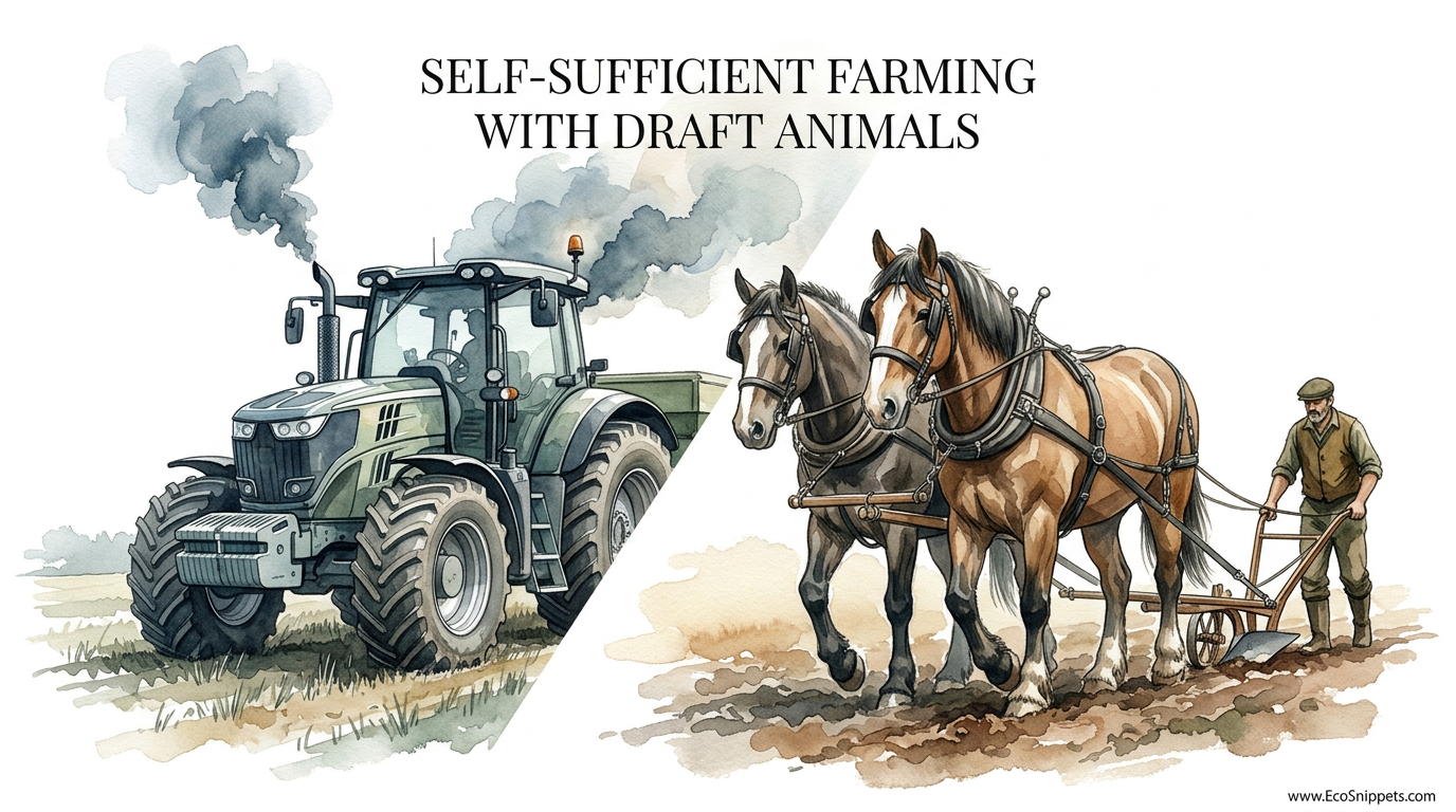 Self-sufficient Farming With Draft Animals