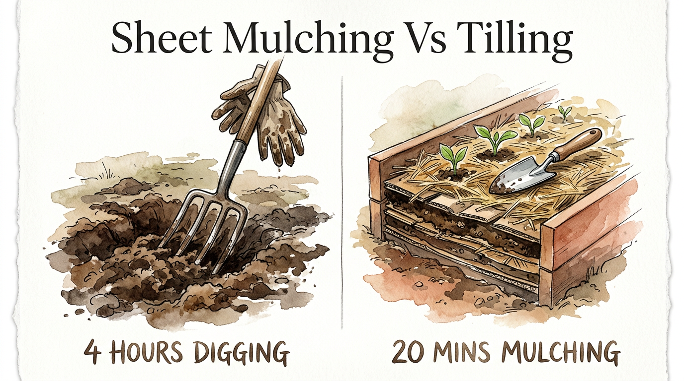 Sheet Mulching Vs Tilling