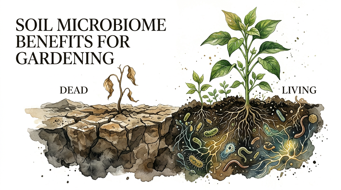 Soil Microbiome Benefits For Gardening