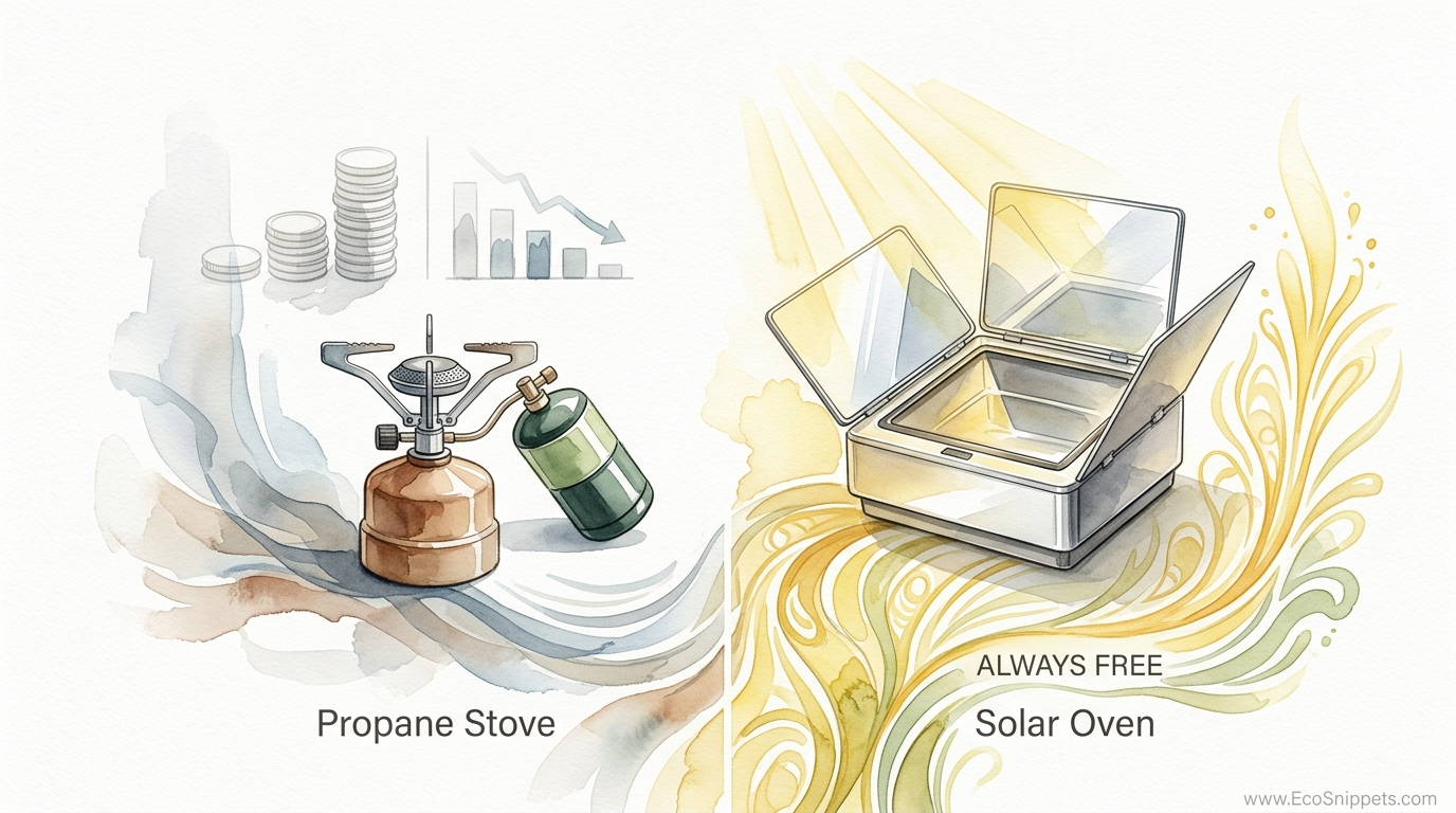Solar Oven Vs Propane Stove For Off Grid