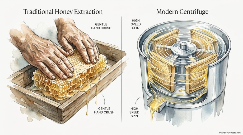Traditional Extraction Traditional Honey Extraction Vs Modern Centrifuge