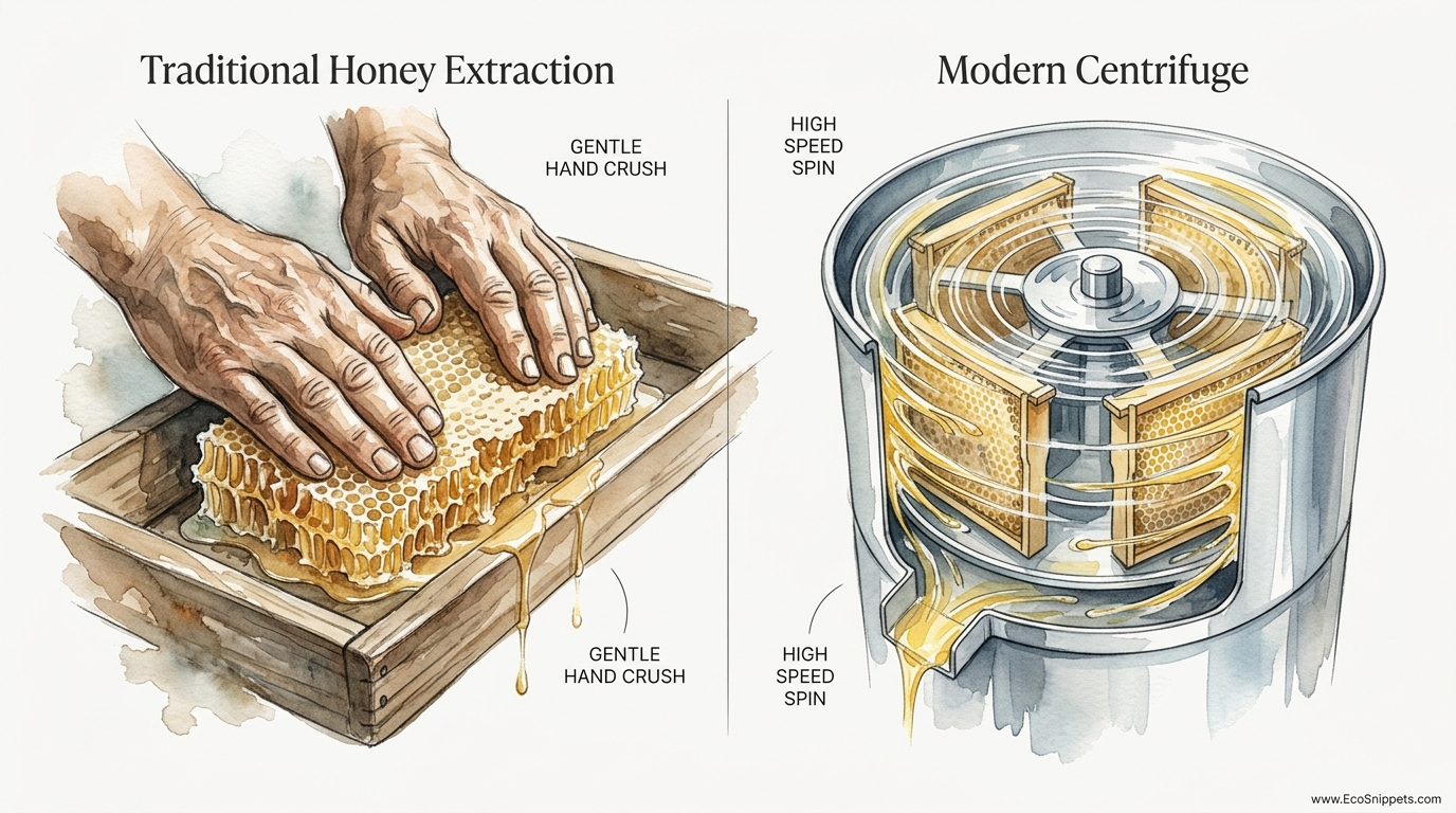 Traditional Honey Extraction Vs Modern Centrifuge